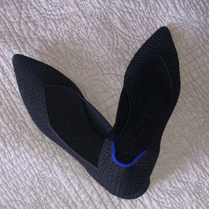 Rothy’s black pointed flats